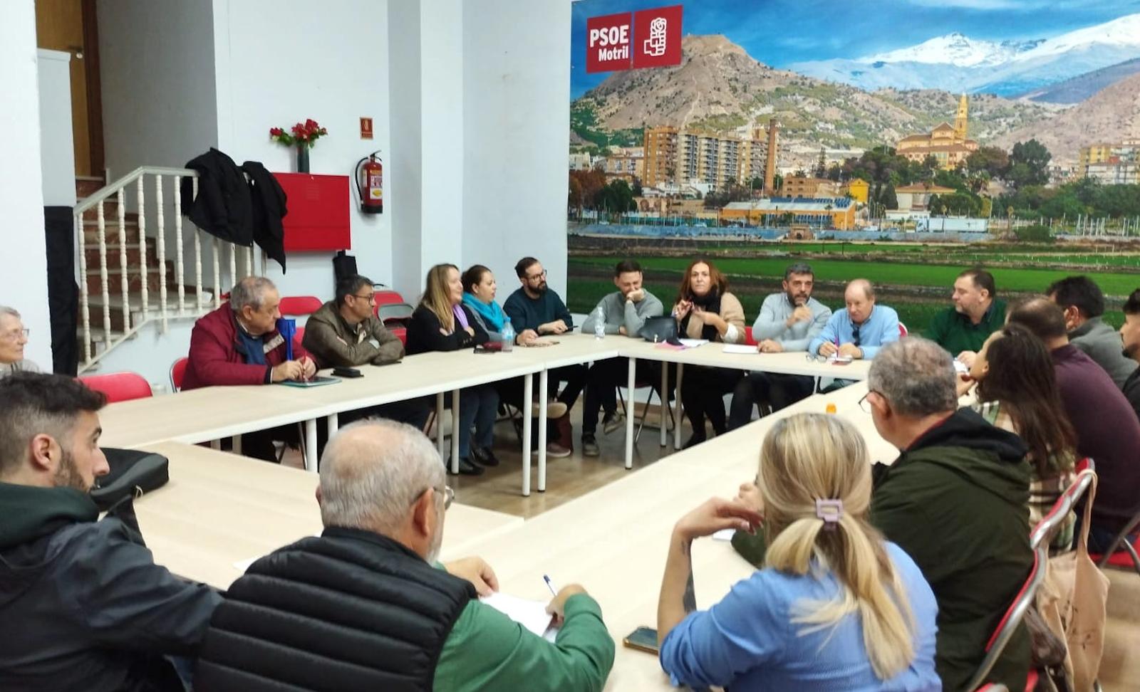 Los socialistas motrileños normalizan su actividad política con Cantalejo al frente 